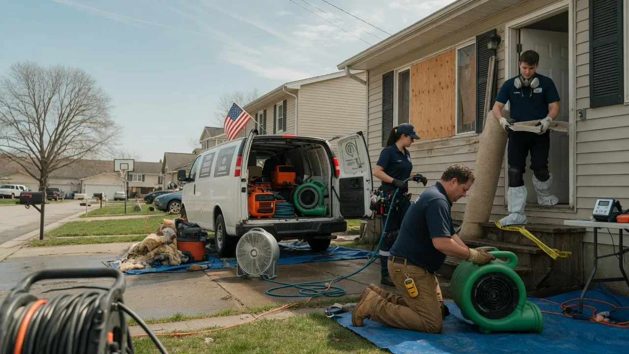 Water Damage Restoration in North Olmsted, OH near me